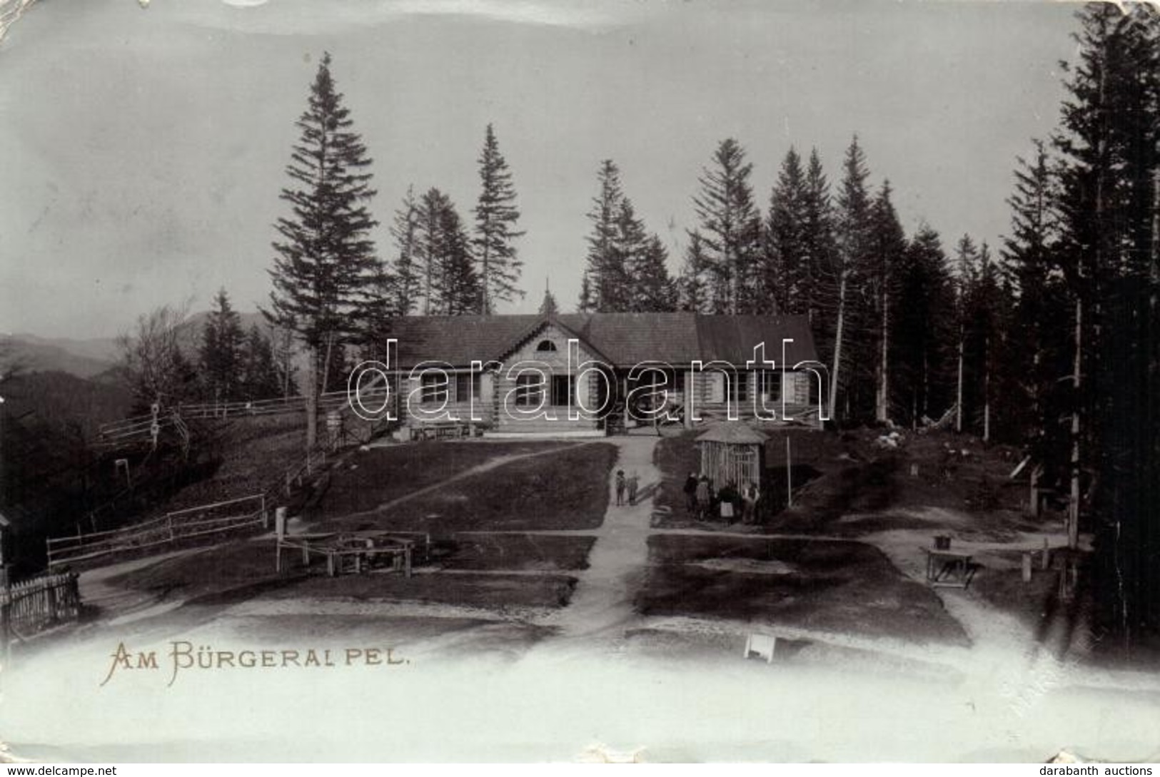 T4 1903 Mariazell, Bürgeralpe; Schutzhaus, N. Kuss / Rest House, Photo (b) - Zonder Classificatie