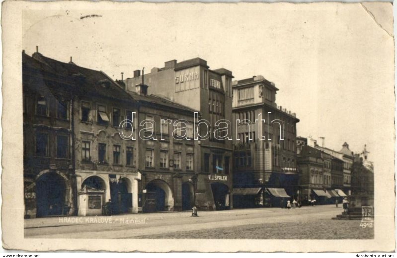 T3 Hradec Králové, Namesti / Square, Drug Store, Shop Of V.J. Spaler (EB) - Zonder Classificatie