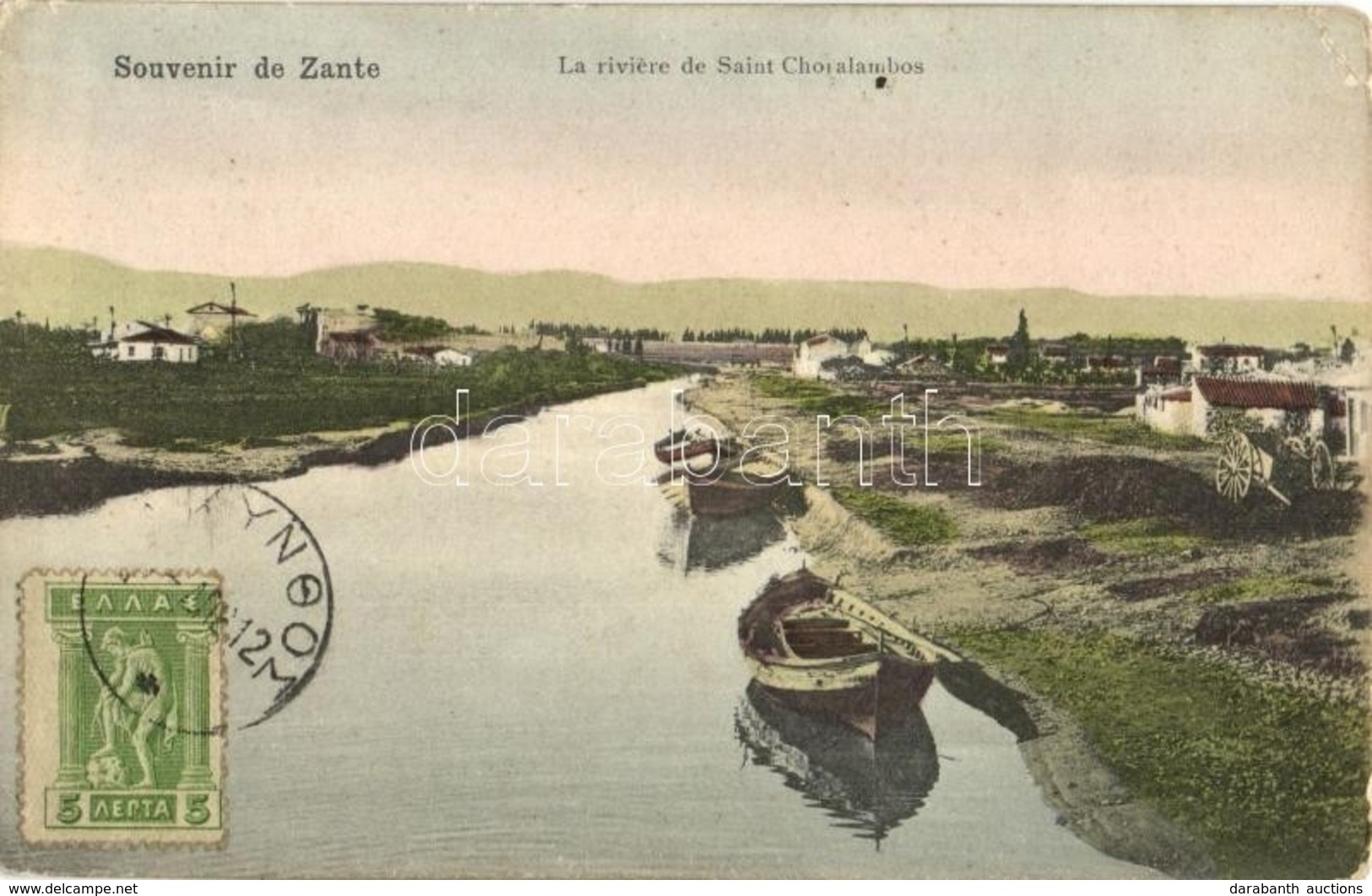 * T2/T3 Zakynthos, Zante; La Riviere De Saint Charalambos / Riverside. T. Schwidernoch Nr. 8944. TCV Card (EK) - Unclassified