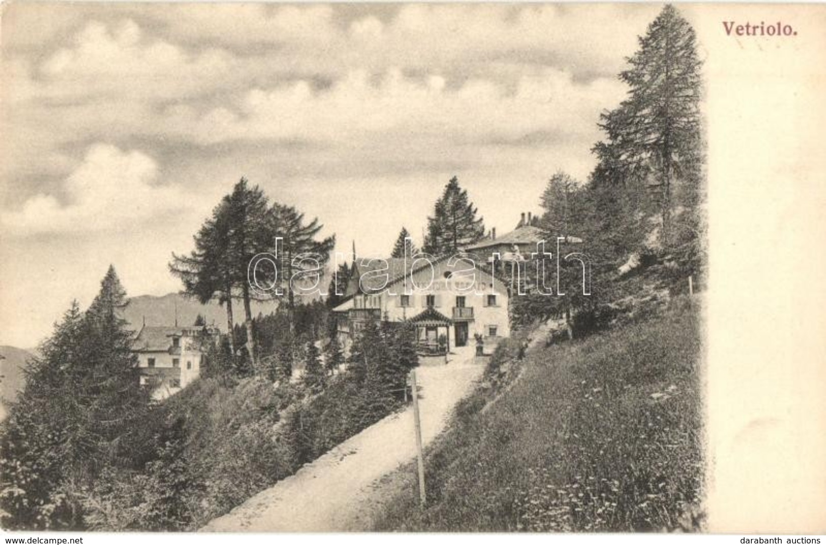 ** T1 Vetriolo (Südtirol), Street View With Hotel Pensione Trento - Zonder Classificatie