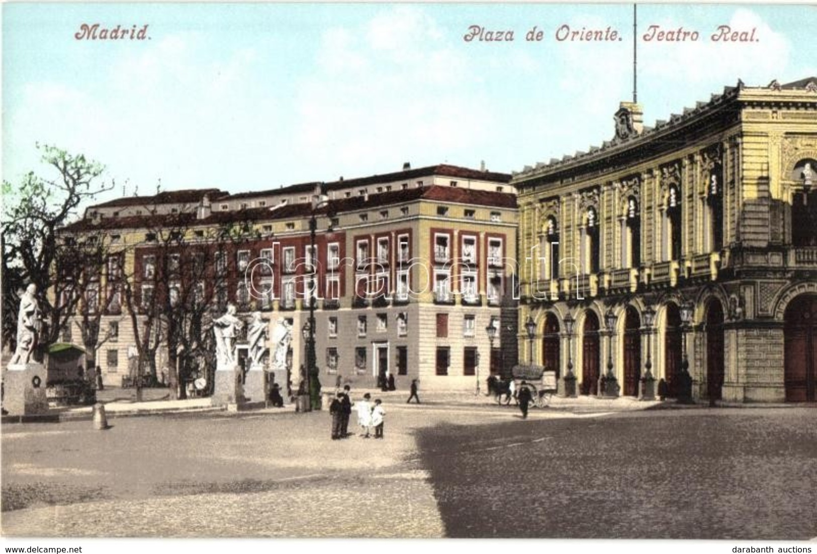 ** T1/T2 Madrid, Calle De Alcala / Street View With Tram - Zonder Classificatie