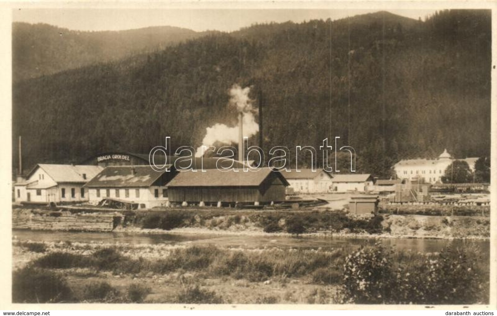 ** T1/T2 Skole-Groedlow, Hala Tartaczna / Sägehalle / Fűrésztelep / Sawmill - Unclassified