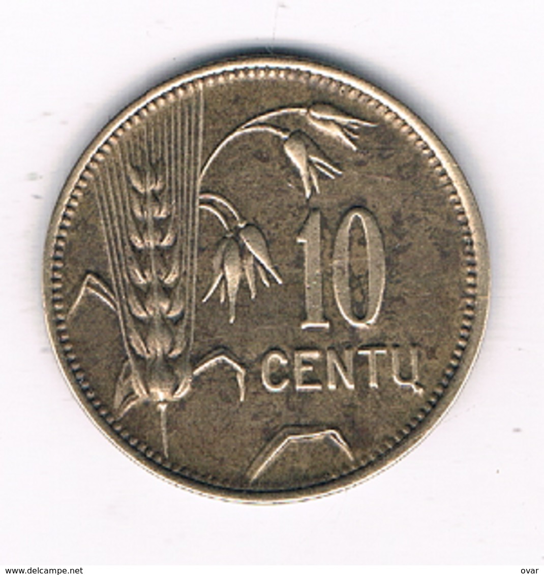 10 CENTU 1925 LITOUWEN /253G/ - Litauen
