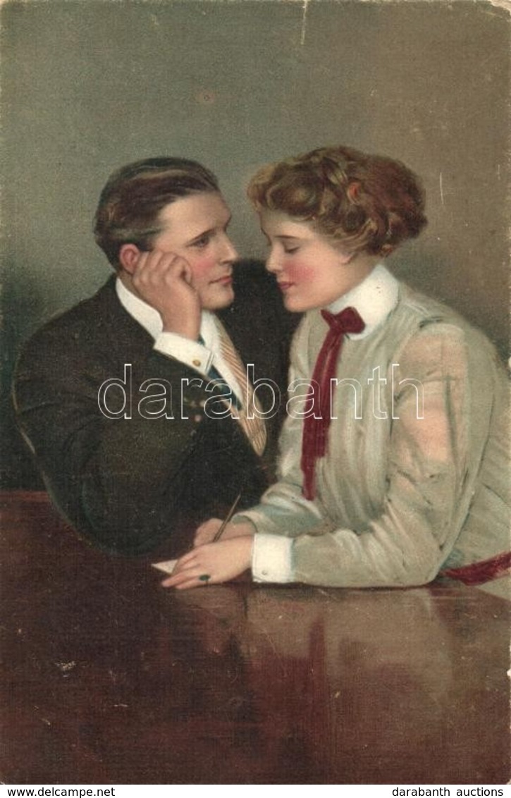 * T2/T3 Romantic Couple, Litho - Zonder Classificatie