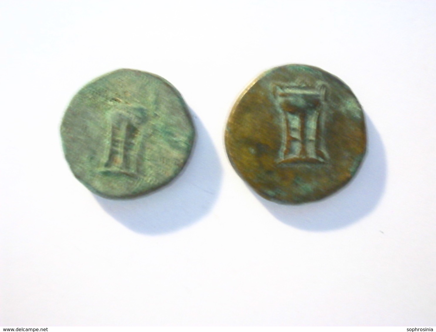 COPPERS OF BLACK SEA ANCIENT GREEK COLONY OF PANTICAPEUM, CIRCA IV B.C. - Griekenland