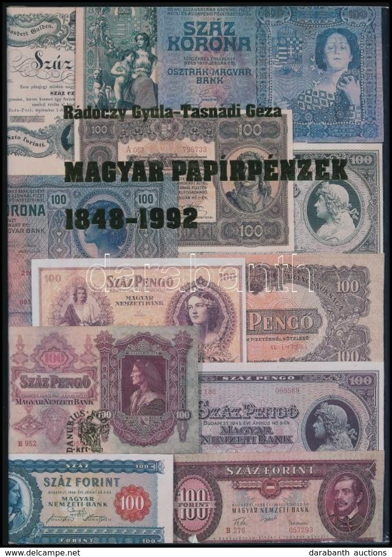 Rádóczy Gyula - Tasnádi Géza: Magyar Papírpénzek 1848-1992. Danubius Kódex Kiadói Kft., Budapest, 1992. A Könyv Használt - Unclassified