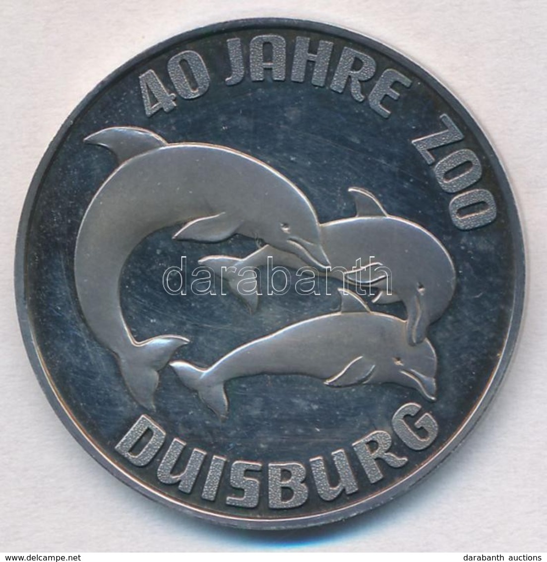 Németország DN '40 éves A Duisburgi Állatkert' Fém Zseton (30mm) T:1-(PP)
Germany ND '40 Jahre Zoo Duisburg' Metal Jeton - Zonder Classificatie