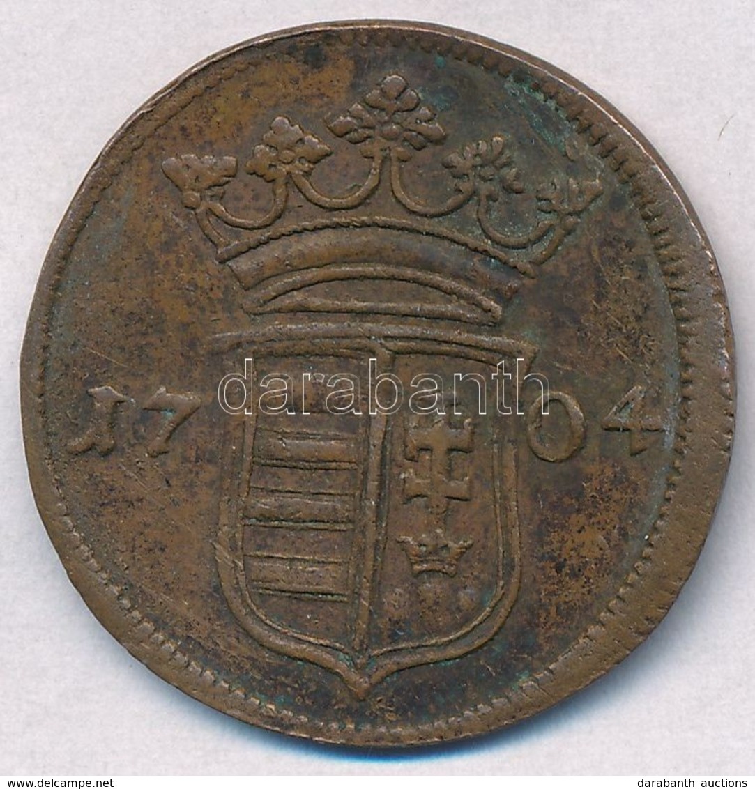 1704. X Poltura Cu 'II. Rákóczi Ferenc' (8,06g) T:2
Hungary 1704. X Poltura Cu 'Francis II Rákóczi' (8,06g) C:XF
Huszár: - Zonder Classificatie