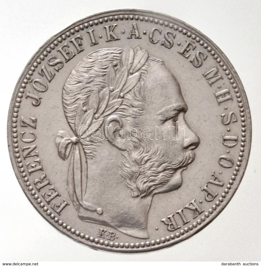 1889KB 1Ft Ag 'Ferenc József / Barokk Címer' Körmöcbánya T:1-
Hungary 1889KB 1 Forint Ag 'Franz Joseph' Kremnitz C:AU
Un - Unclassified