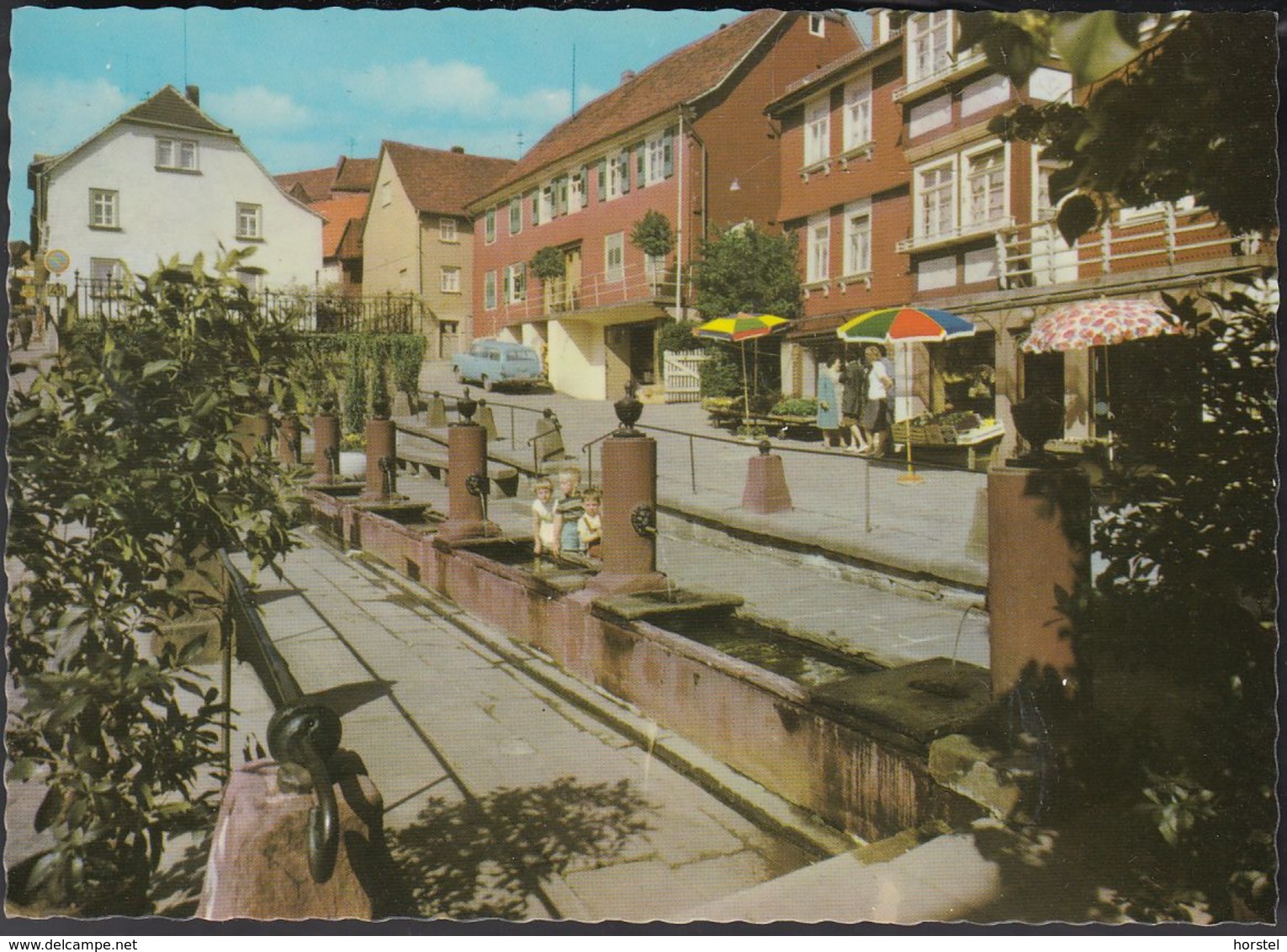 D-64743 Beerfelden Im Odenwald - Mümlingquelle - Car - Opel Rekord Caravan - Odenwald