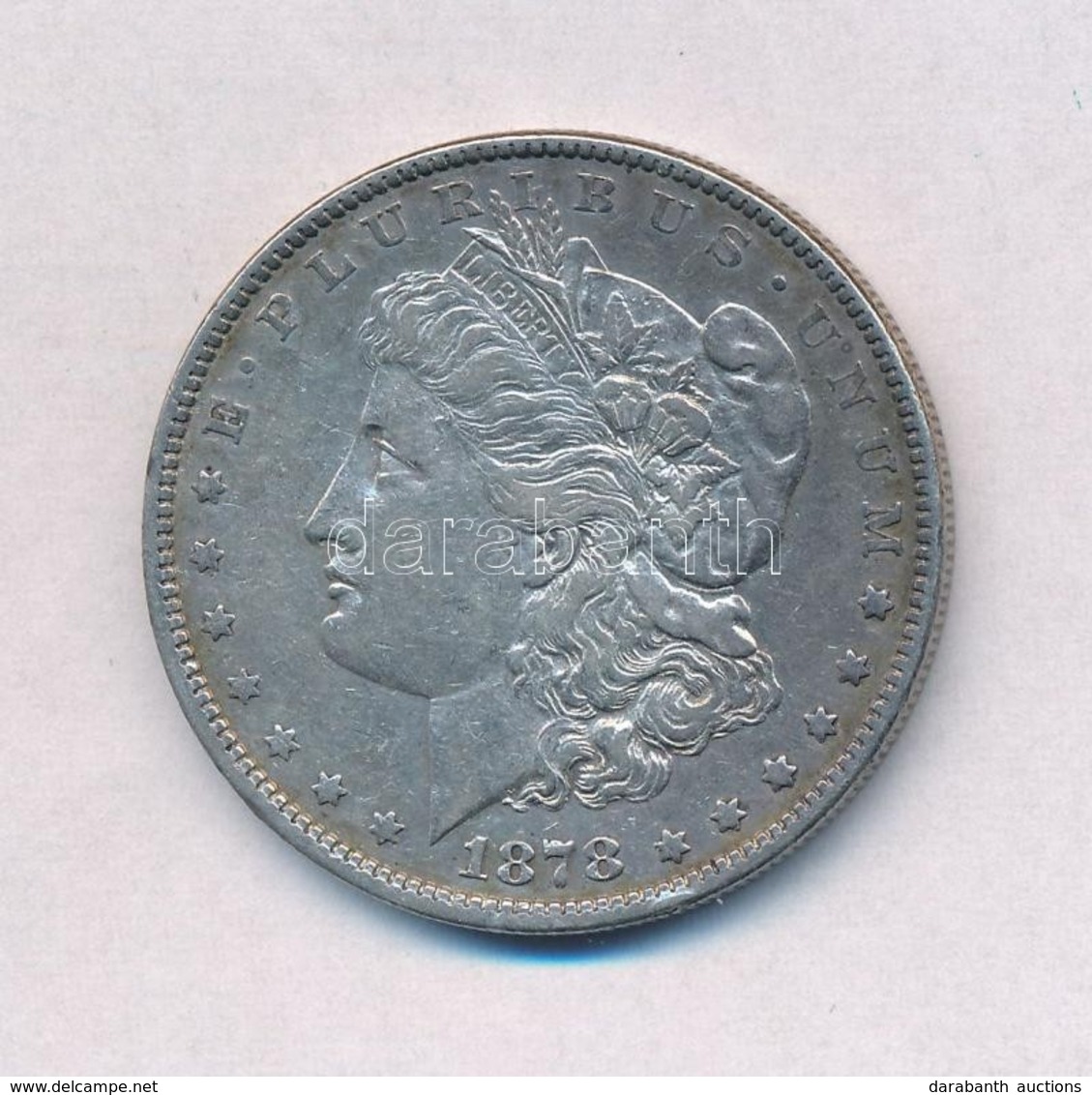 Amerikai Egyesült Államok 1878. 1$ Ag 'Morgan' T:1-,2 Kis Ph.
USA 1878. 'Morgan' Dollar Ag C:AU,XF Small Edge Error
Krau - Unclassified