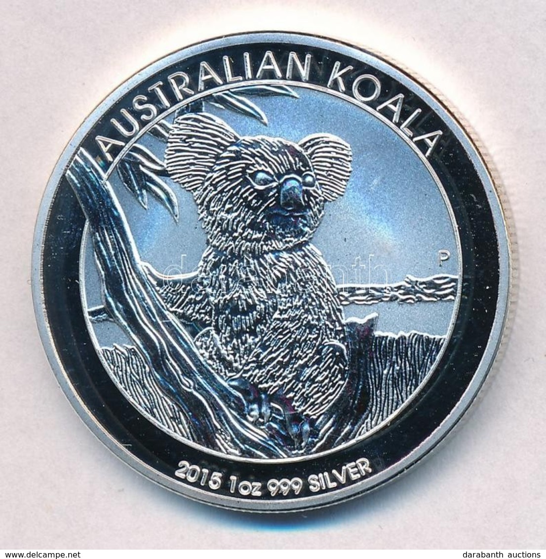 Ausztrália 2015. 1$ Ag 'Ausztrál Koala' (1oz/0.999) T:PP
Australia  2015. 1 Dollar Ag 'Australian Koala' (1oz/0.999) C:P - Zonder Classificatie