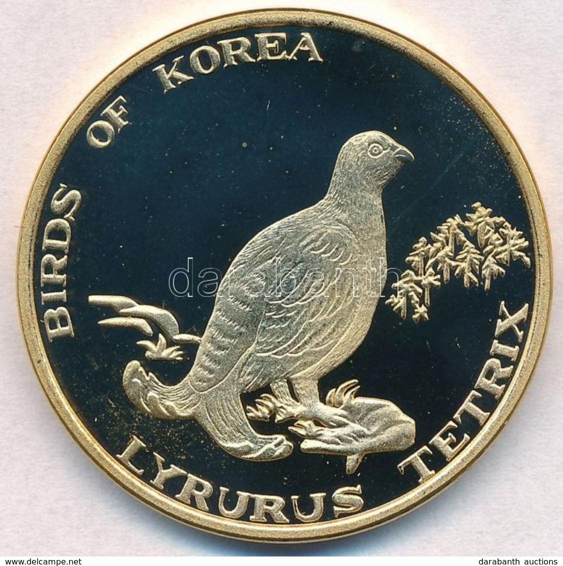 Észak-Korea 2001. 1W Sárgaréz 'Nyírfajd' T:PP
North Korea 2001. 1 Won Brass 'Black Grouse' C:PP
Krause KM#233 - Unclassified