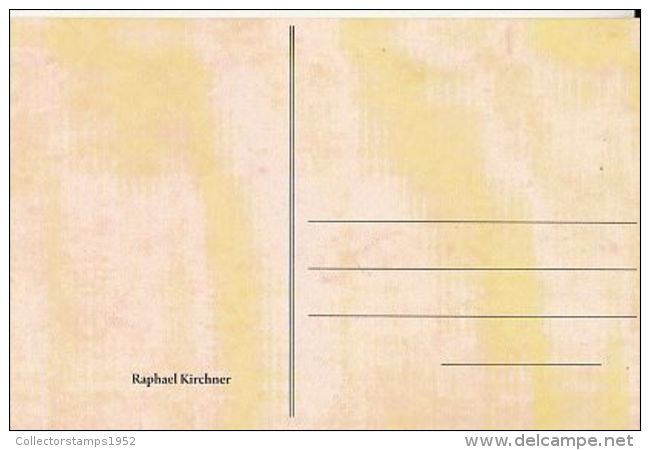 69100- RAPHAEL KIRCHNER- CIRCUS, SIGNED ILLUSTRATION, REPRINT - Kirchner, Raphael