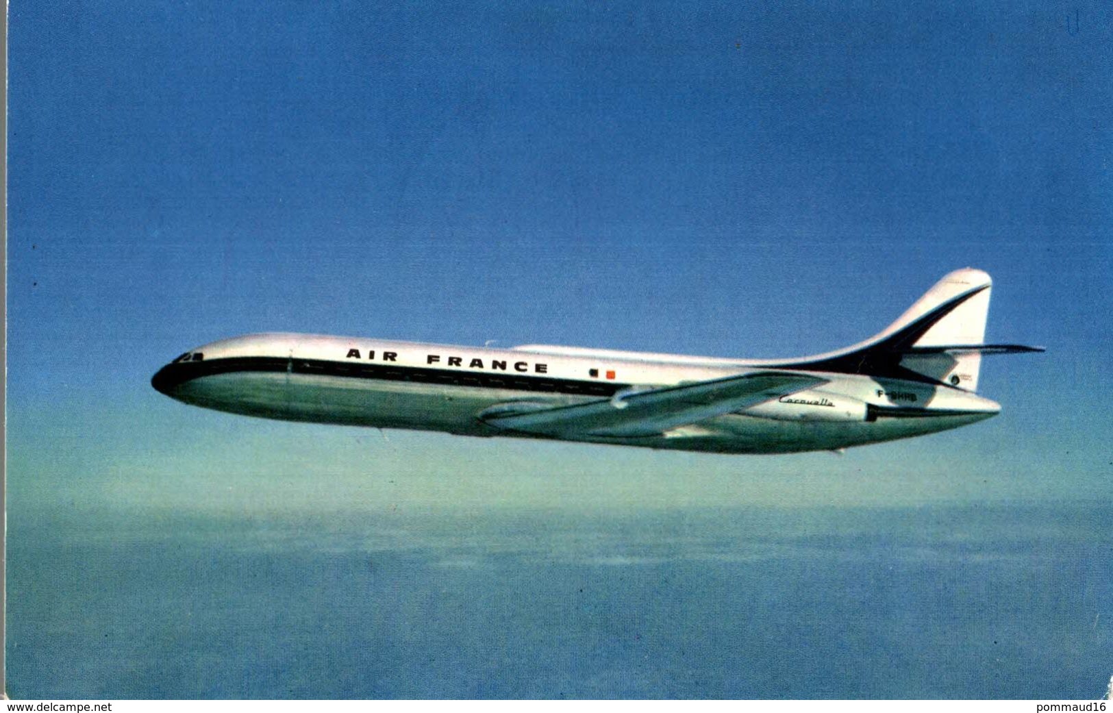 CPM Caravelle Air France - 1946-....: Moderne