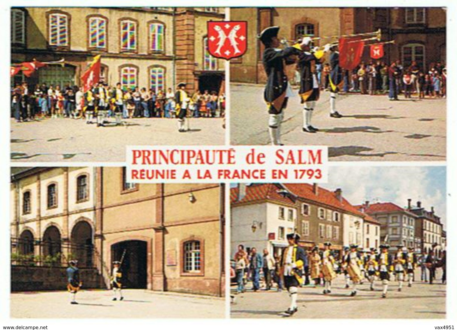 PRINCIPAUTE DE SALM  SENONES  LA RELEVE DE LA GARDE DE SALM MULTIVUES     ***    A    SAISIR ***** - Senones