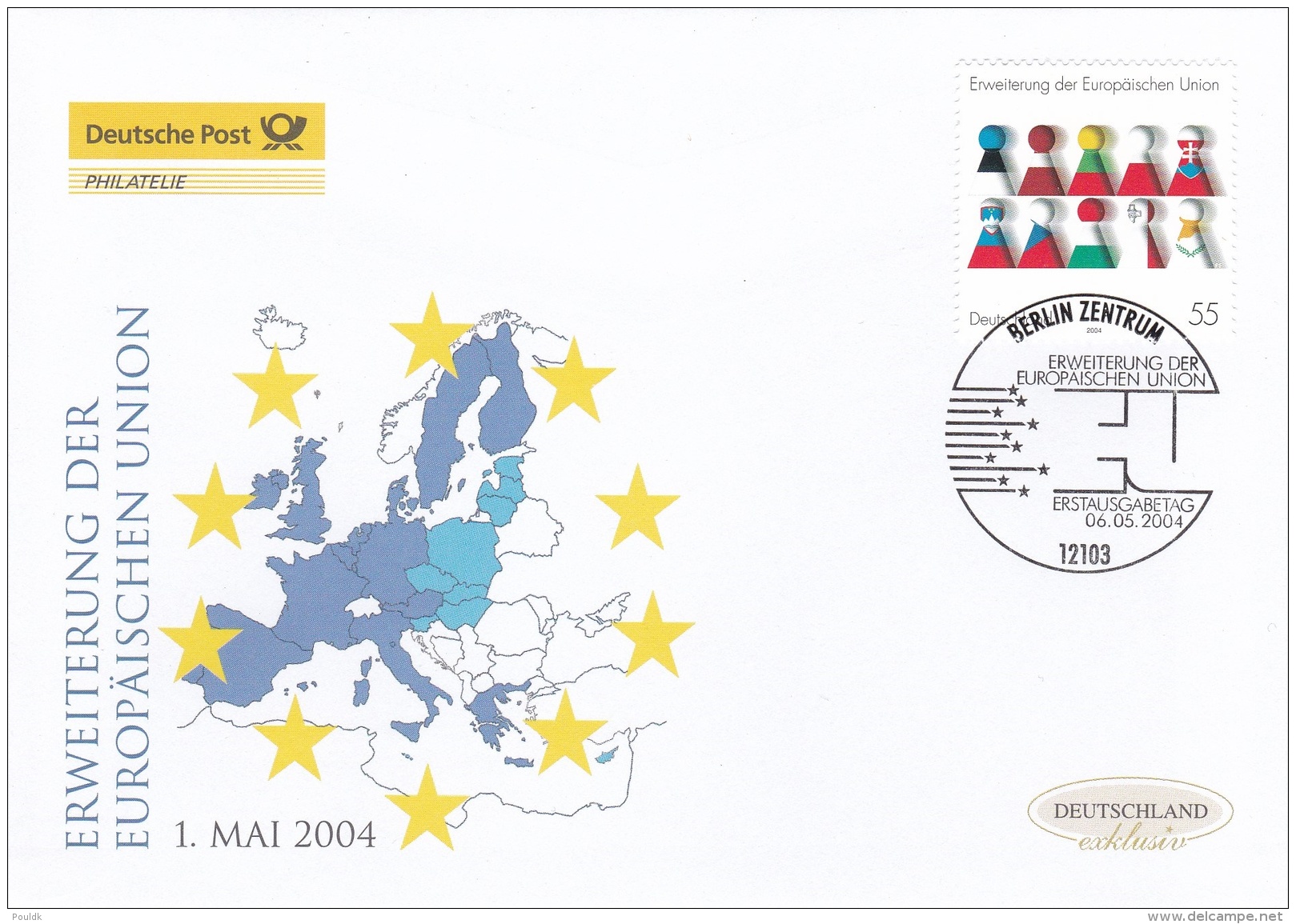 Germany FDC 2004 Erweiterung Der Europäischen Union  (DD17-25) - Altri & Non Classificati