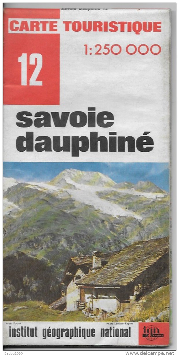 IGN 1/250000 Savoie Dauphiné - Cartes Routières