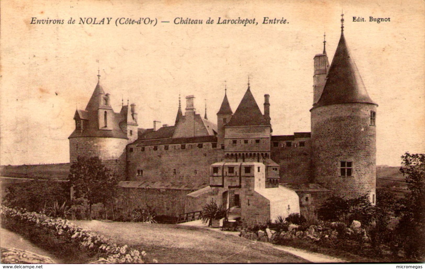 21 - Environs De Nolay - Château De LA ROCHEPOT - Entrée - Autres & Non Classés