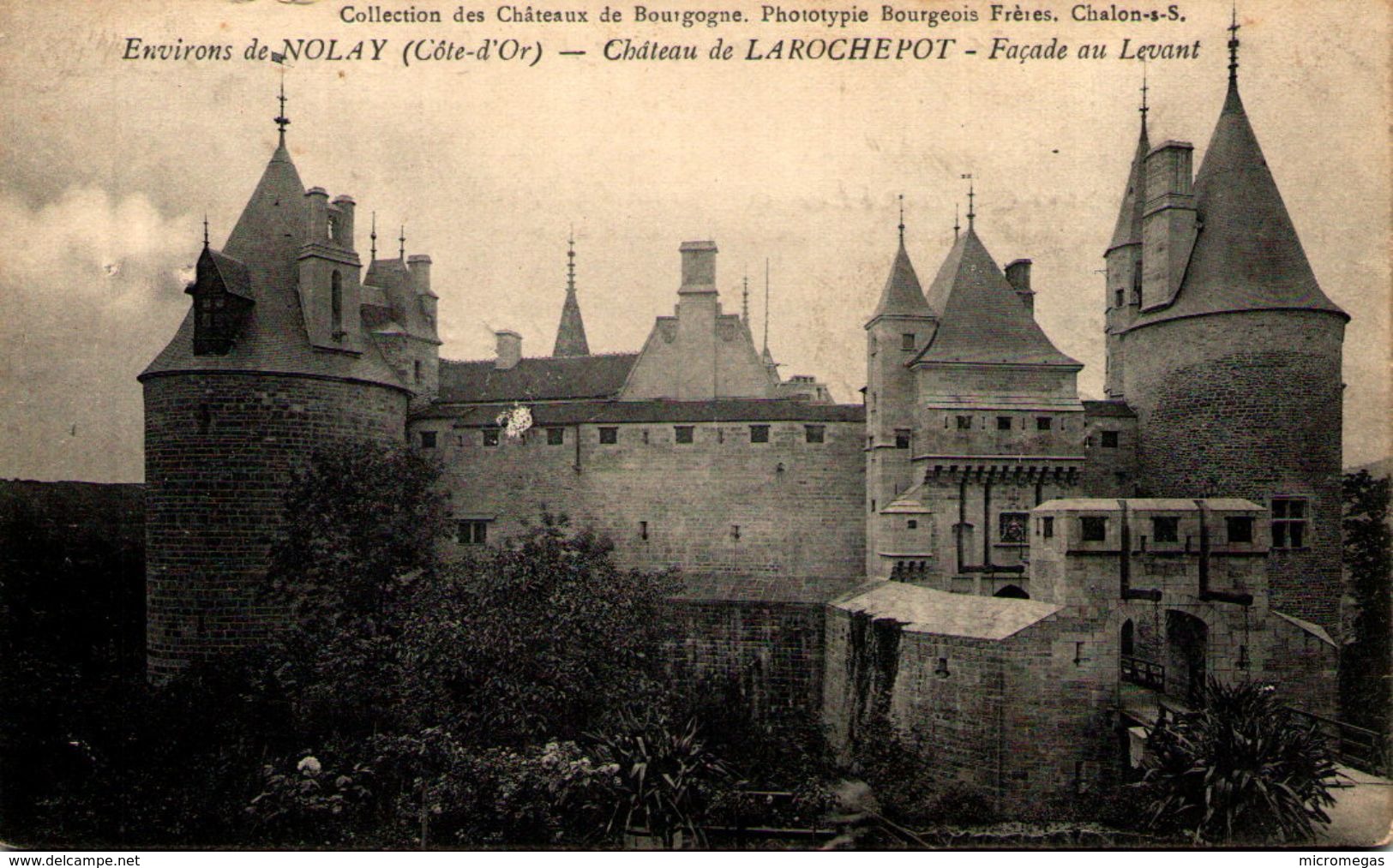 21 - Château De LA ROCHEPOT - Façade Au Levant - Autres & Non Classés