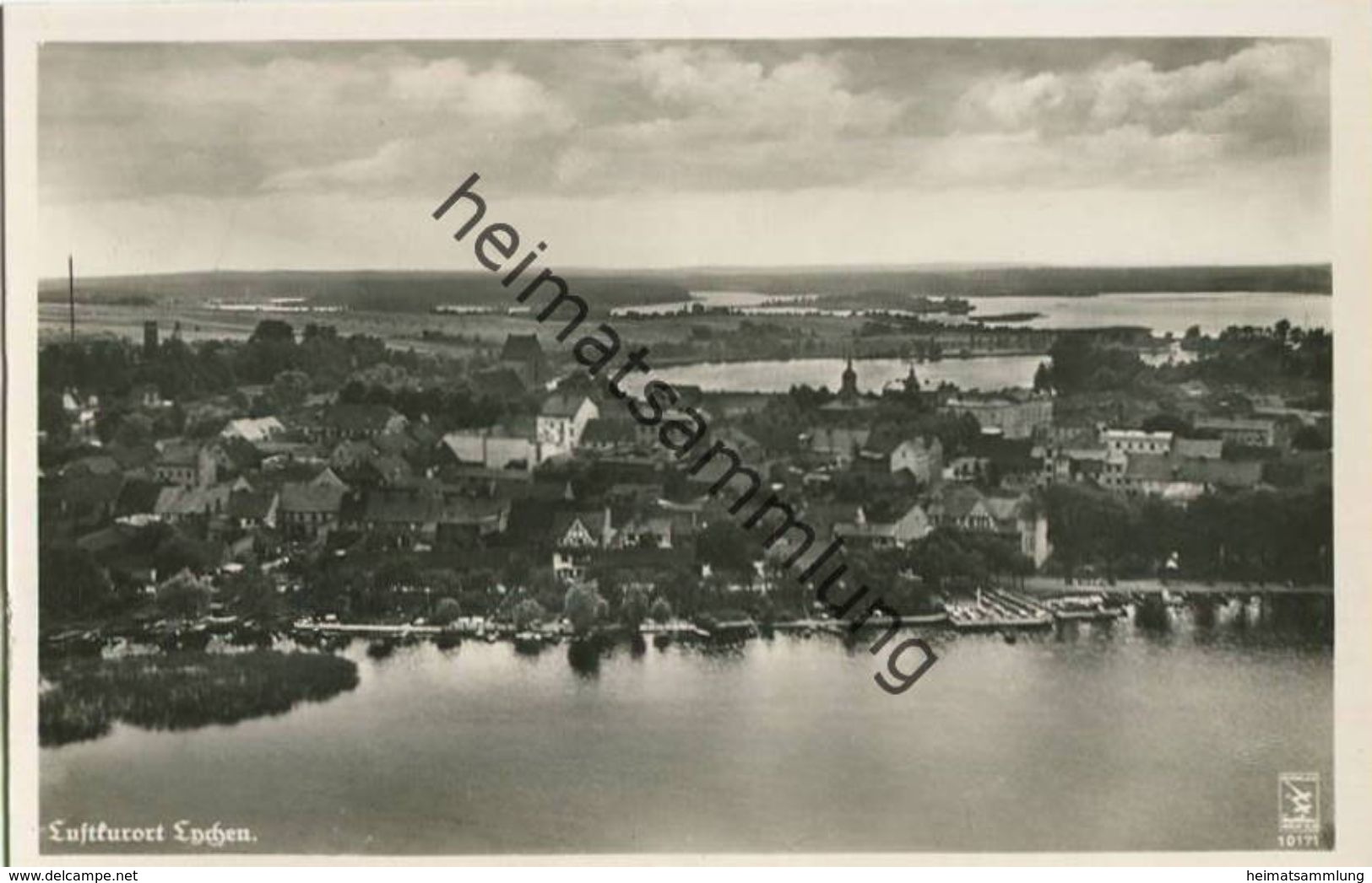 Lychen - Flieger-Foto Aus 130m Höhe - Foto-AK 30er Jahre - Verlag Klinke & Co. Berlin - Lychen