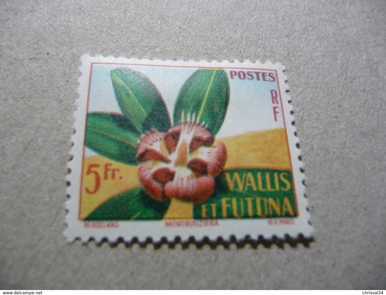 TIMBRE  WALLIS-ET-FUTUNA     N  159     COTE  4,00  EUROS   NEUF  TRACE   CHARNIERE - Neufs