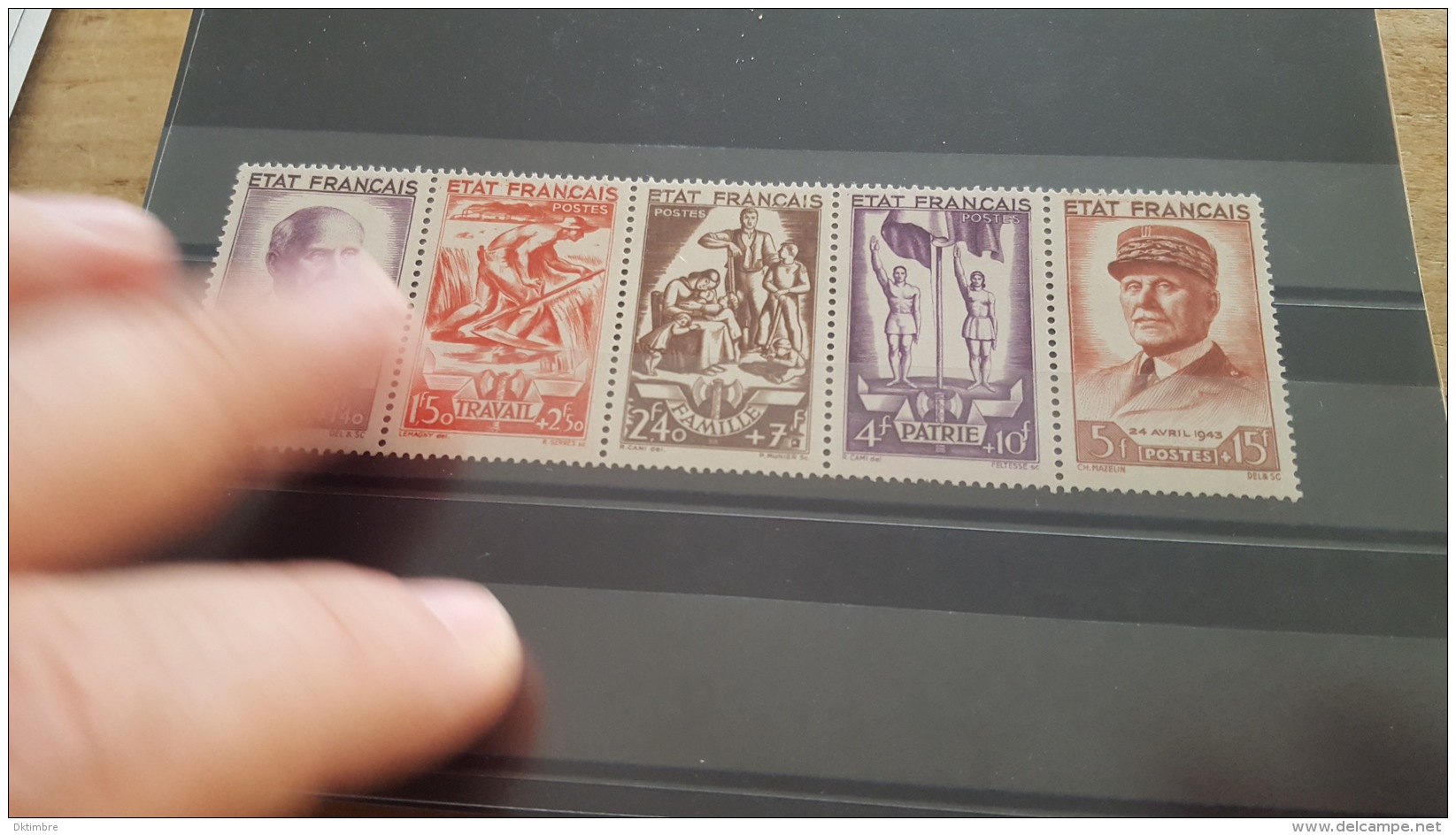 LOT 383720 TIMBRE DE FRANCE NEUF** N°580A VALEUR 155 EUROS - Neufs