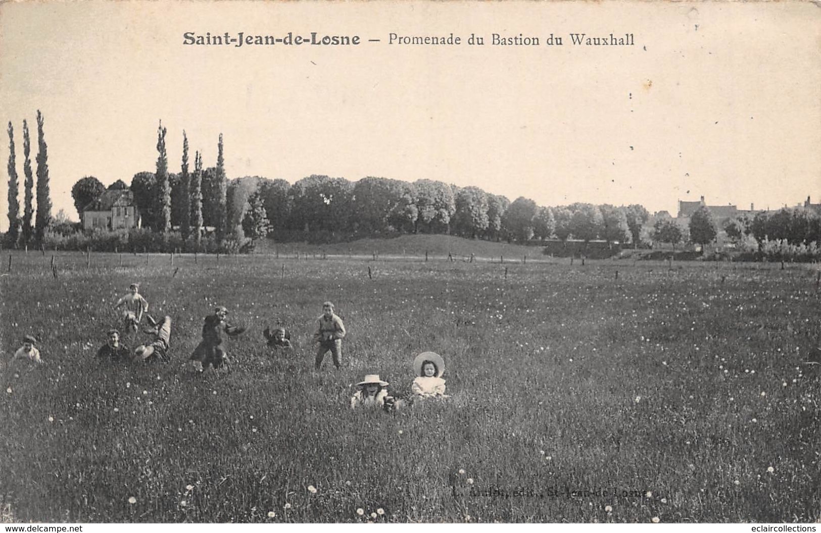 Saint Jean De Losne     21      Promenade Du Bastion De Wauxhall        (voir Scan) - Other & Unclassified
