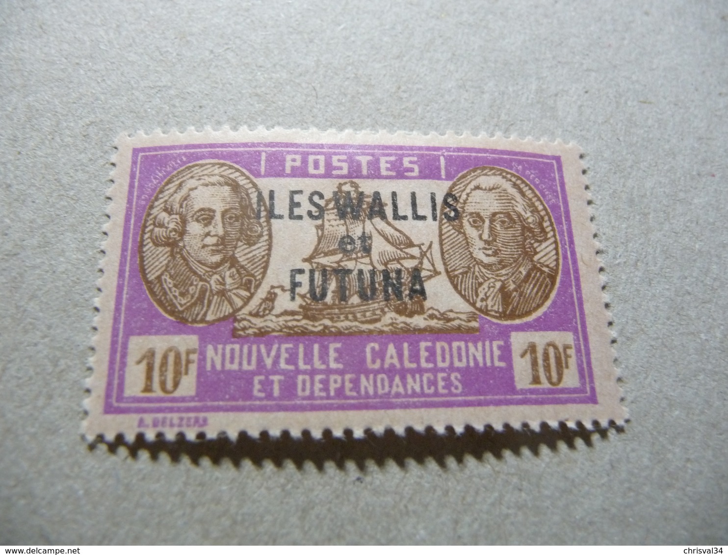 TIMBRE  WALLIS-ET-FUTUNA     N  129    COTE  2,50  EUROS   NEUF  TRACE   CHARNIERE - Neufs