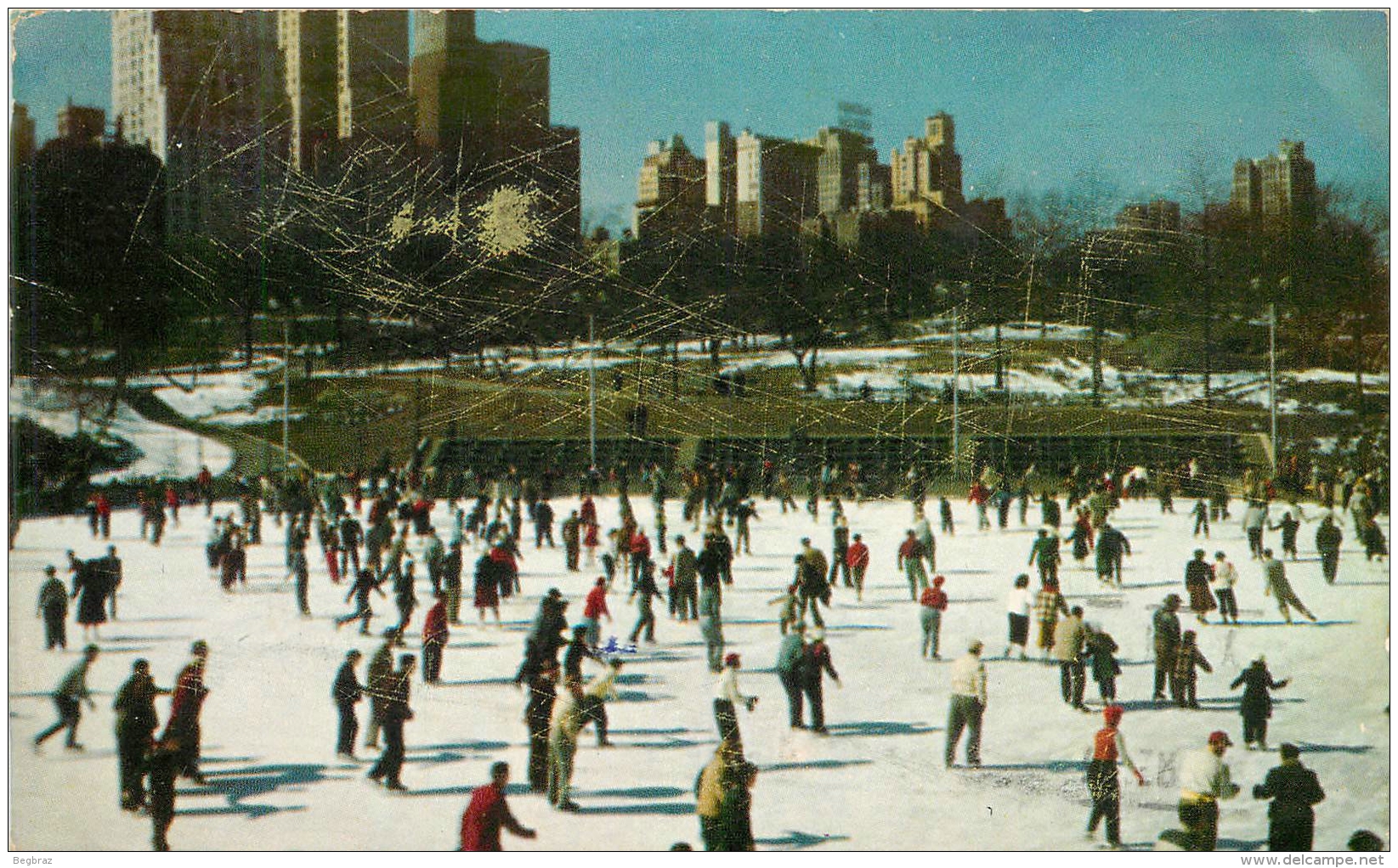 NEW YORK      CENTRAL PARK   PATINAGE - Central Park