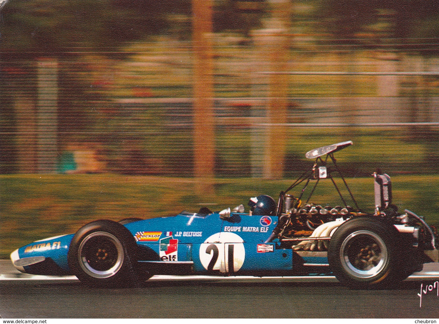 SPORT AUTOMOBILE. FORMULE 1. JEAN PIERRE BELTOISE ET SA MATRA MS 11 AU GRAND PRIX DU MEXIQUE. - Grand Prix / F1