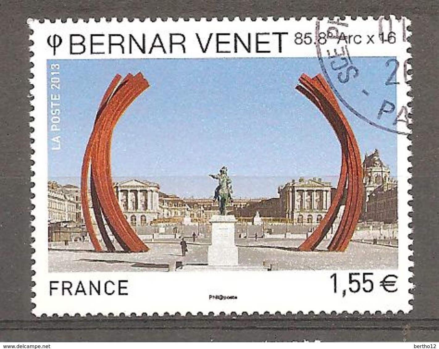 France  2013 YT N°4723 Bernar Venet Oblitéré Cachet Rond - Gebraucht