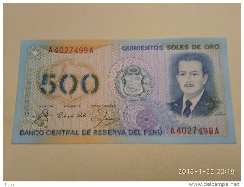 500 Soles 1976 - Peru