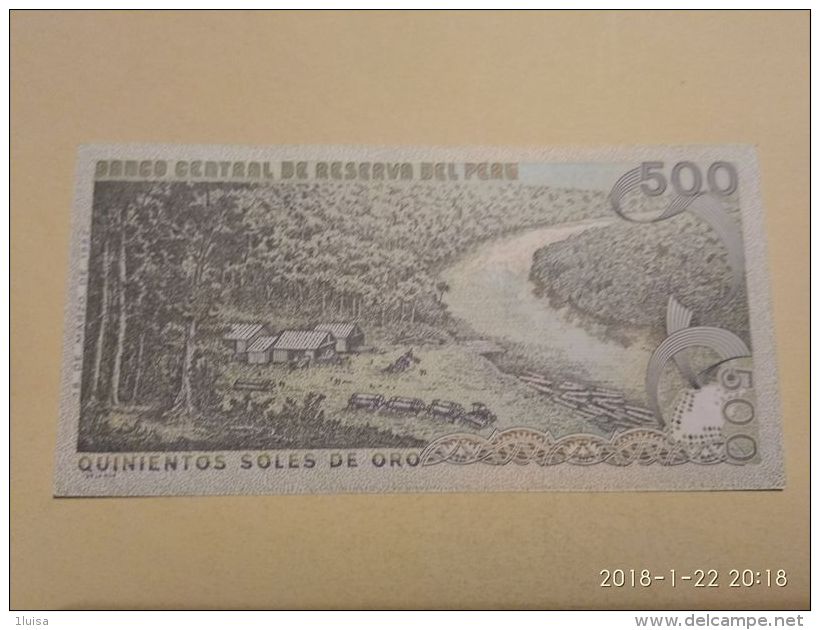 500 Soles 1976 - Peru