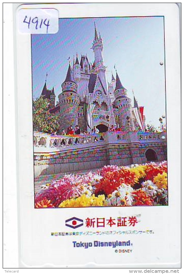 Télécarte Japon / 110-182722 - DISNEY - DISNEYLAND  (4914) JAPAN Phonecard * TELEFONKARTE - Disney