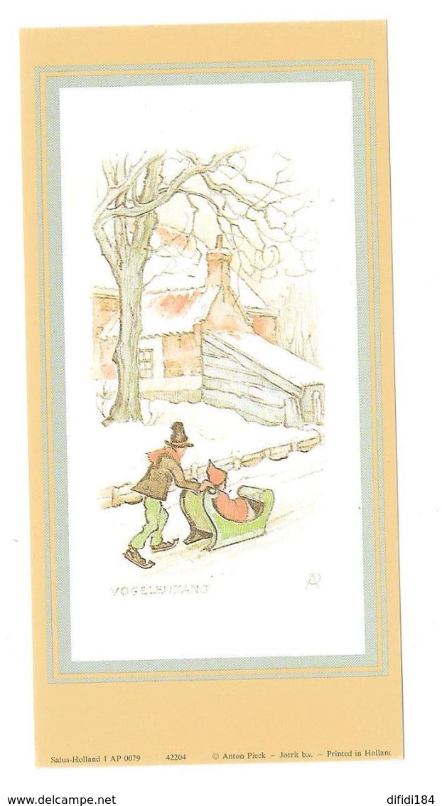 Anton Pieck Vogelenzang 7,50 Cm X 15 Cm - Pieck, Anton