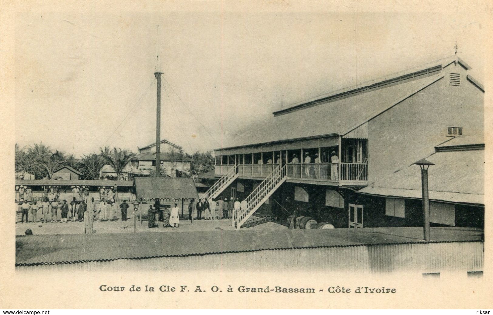 COTE D IVOIRE(GRAND BASSAM) COMPAGNIE F.A.O - Côte-d'Ivoire