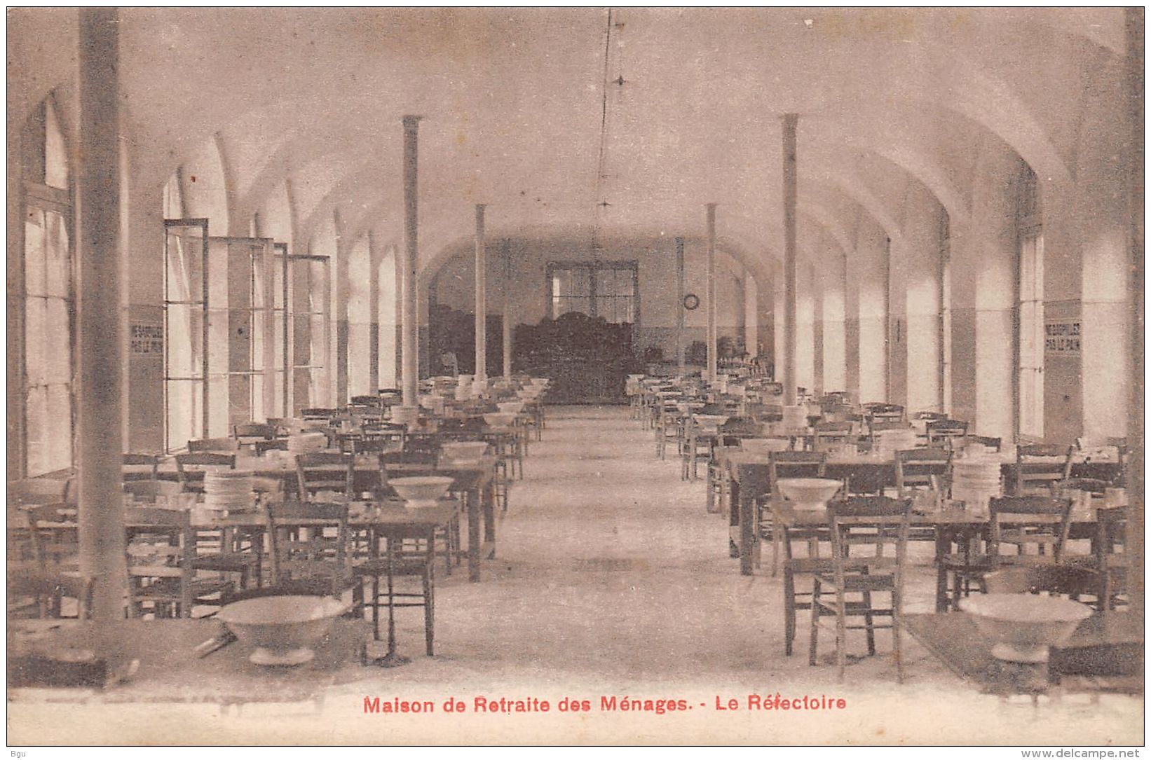 Issy Les Moulineaux (92) - Maison De Retraite Des Ménages - Le Réfectoire - Issy Les Moulineaux