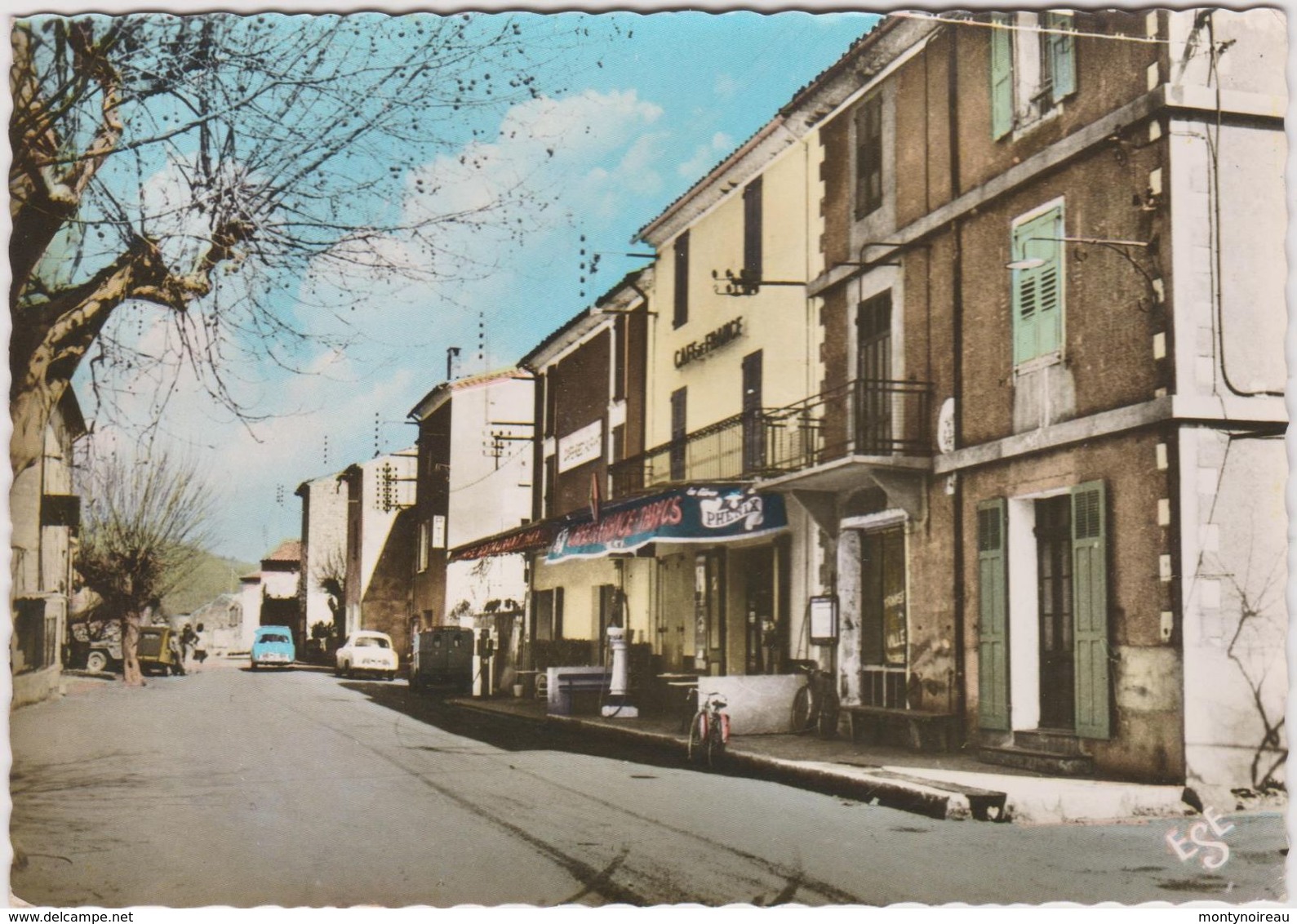 Alpes  De Haute Provence : LA BEGUDE  BLANCHE , Le  Café De  France   1965 - Other & Unclassified