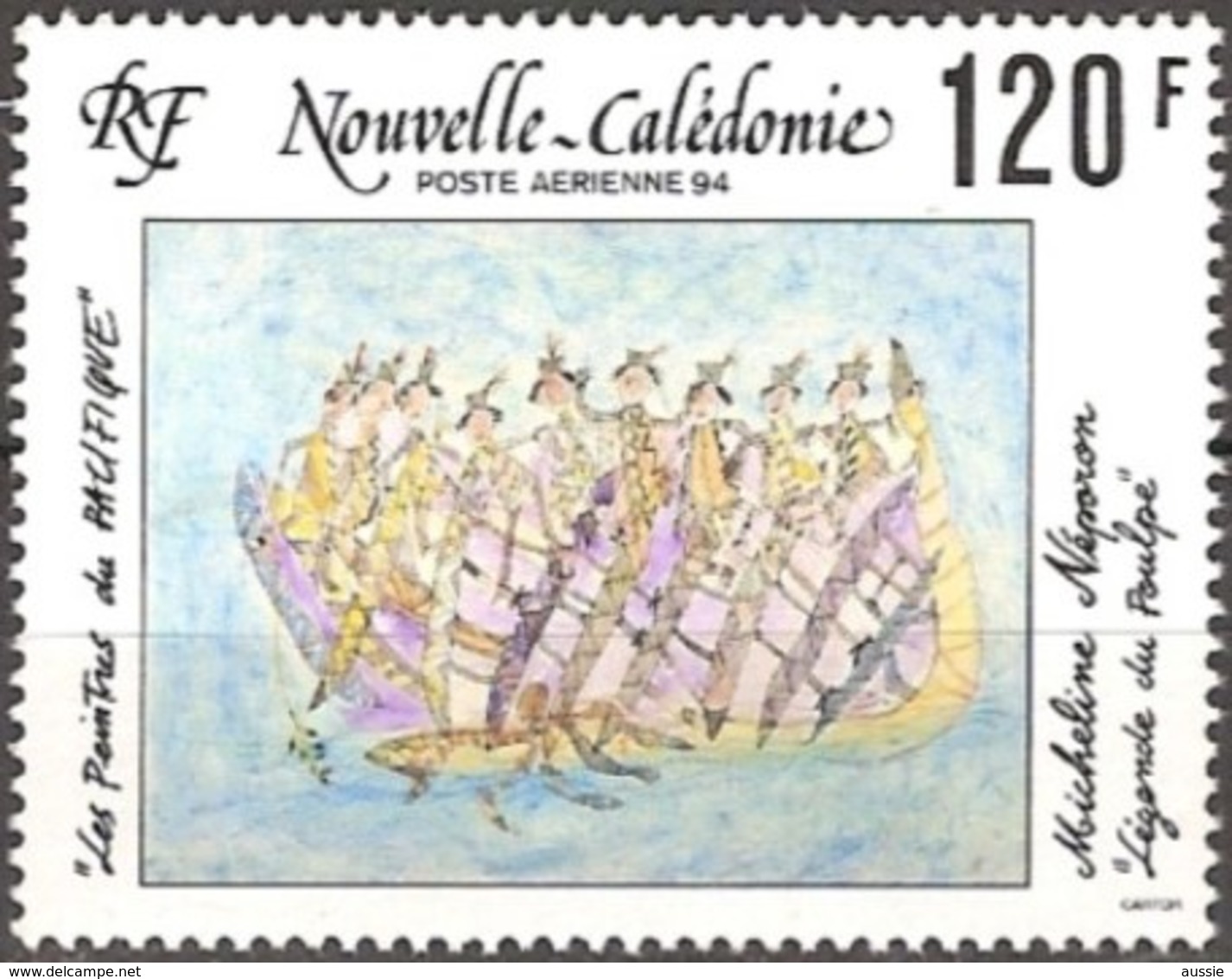 Nouvelle-Calédonie 1994 Yvertn° LP PA 313 *** MNH Cote 3,30 Euro  Peintre Micheline Néporon - Neufs