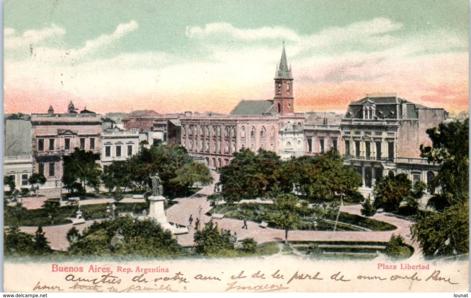 BUENOS AIRES , Rep. Argentina - Plaza Libertad - Argentine