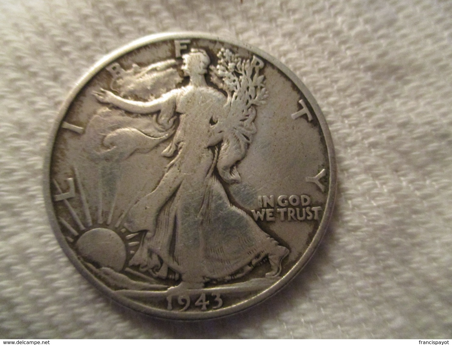 USA Half-dollar 1943 D - 1916-1947: Liberty Walking