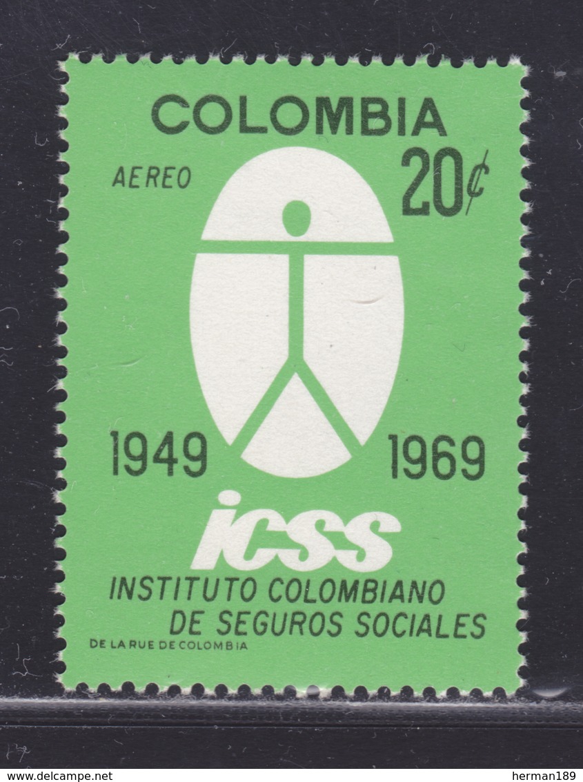 COLOMBIE AERIENS N°  498 ** MNH Neuf Sans Charnière, TB (D4733) Institut Colombien De La Sécurité Sociale - Colombie