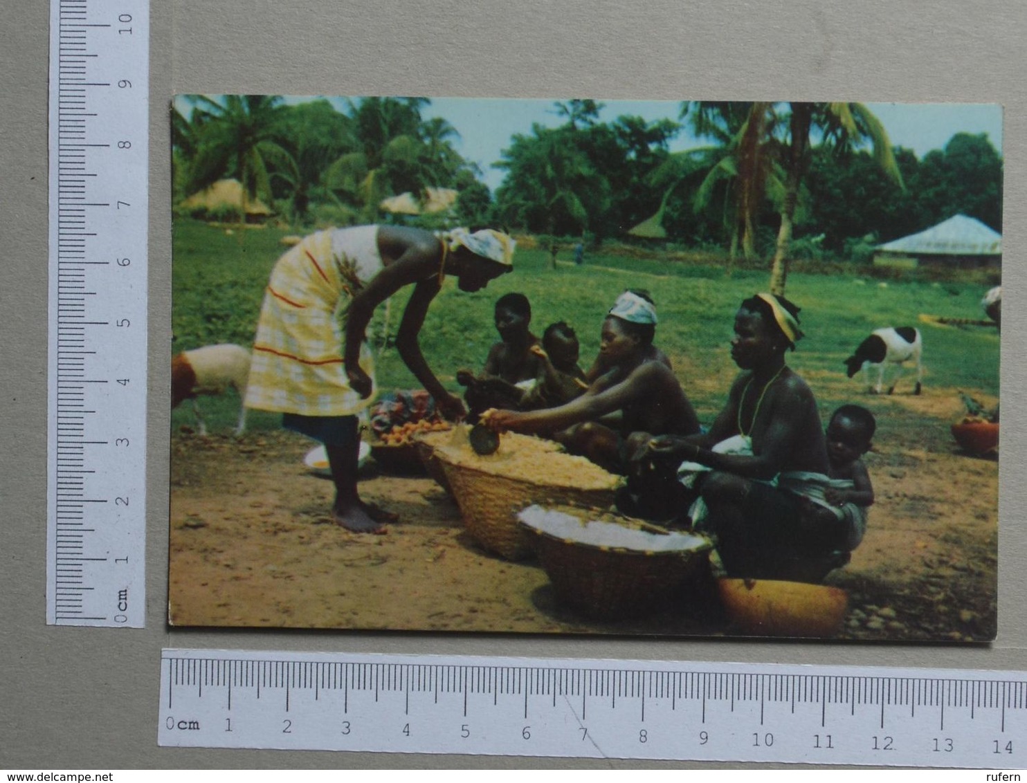 GUINÉ    - MERCADO NATIVO  -  BISSAU - 2 SCANS  - (Nº19974) - Guinea-Bissau