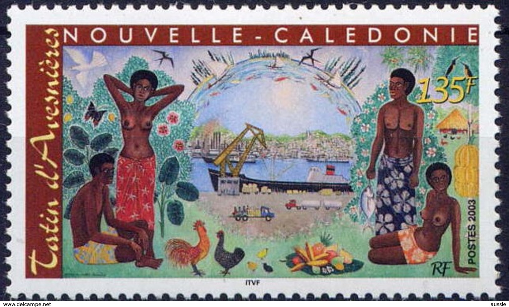 Nouvelle-Calédonie 2003 Yvertn° 907 *** MNH Robert Tatin - Neufs