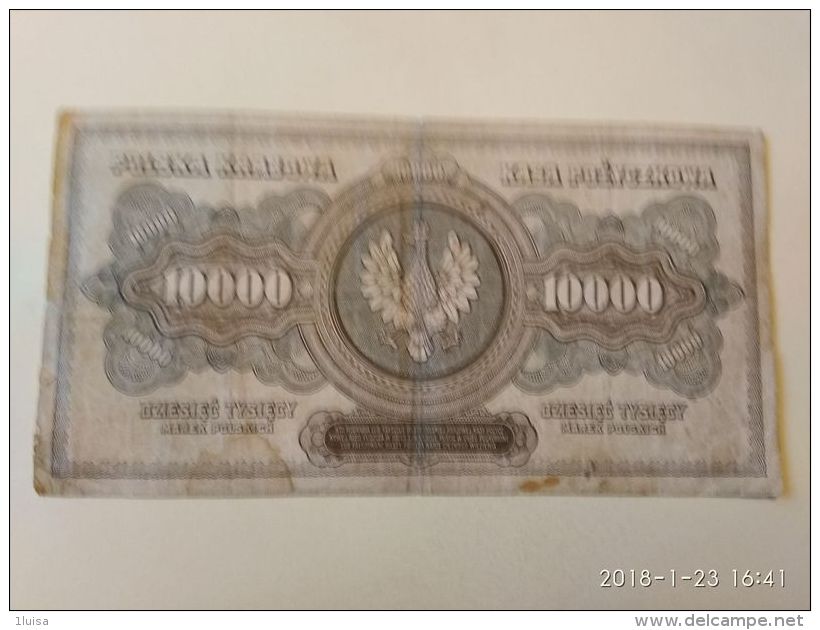 10000 Zlotych  1922 - Pologne