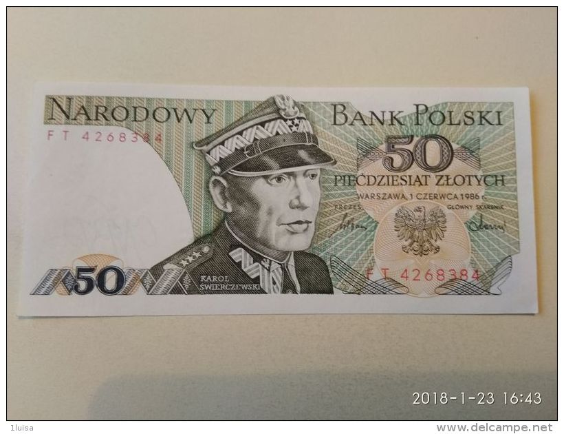 50 Zlotych 1982 - Poland