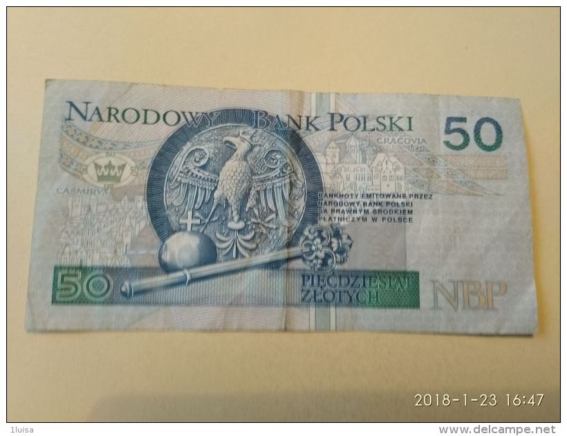 50 Zlotych 1994 - Polonia