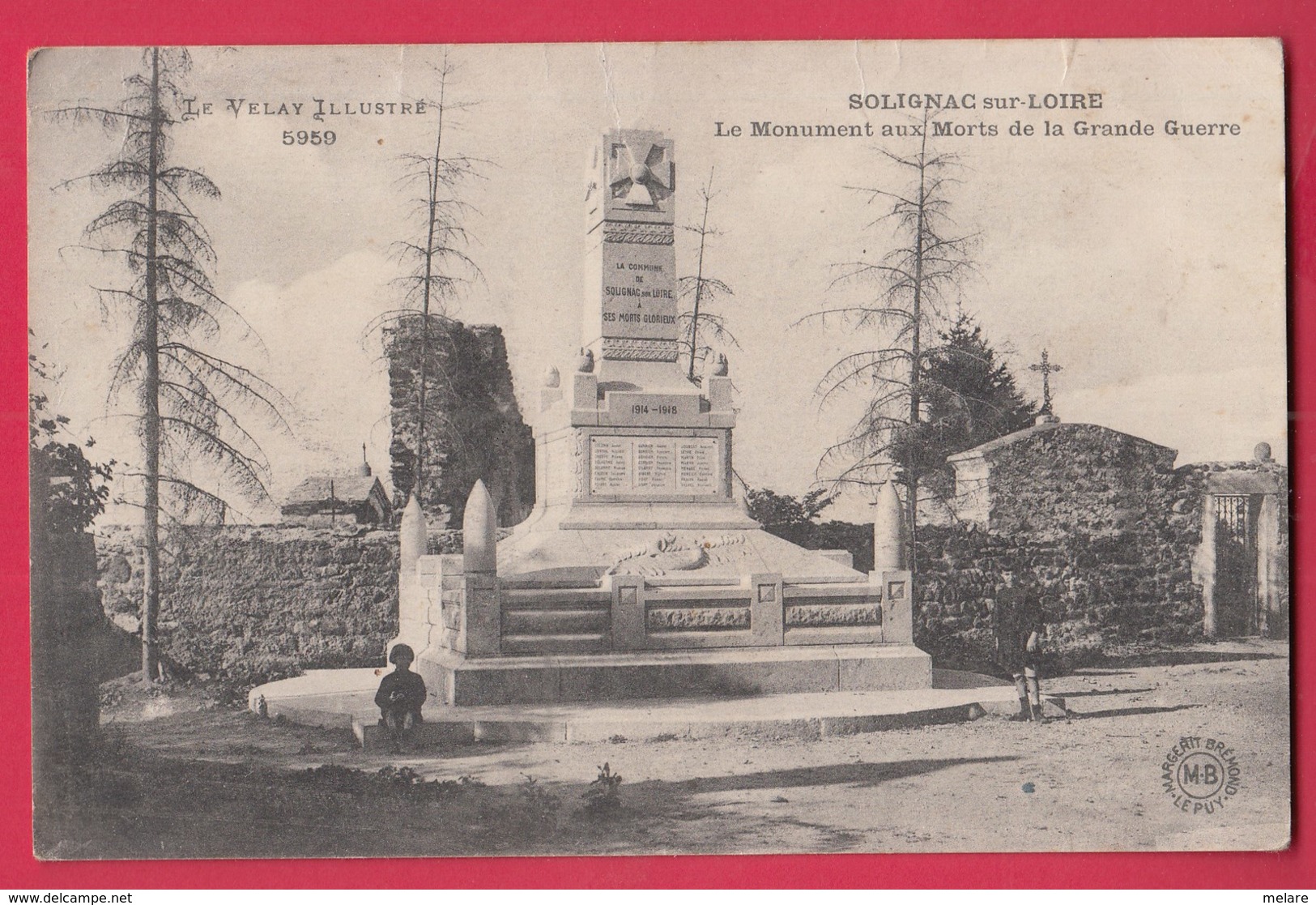 43 SOLIGNAC SUR LOIRE Monument Aux Morts - Solignac Sur Loire