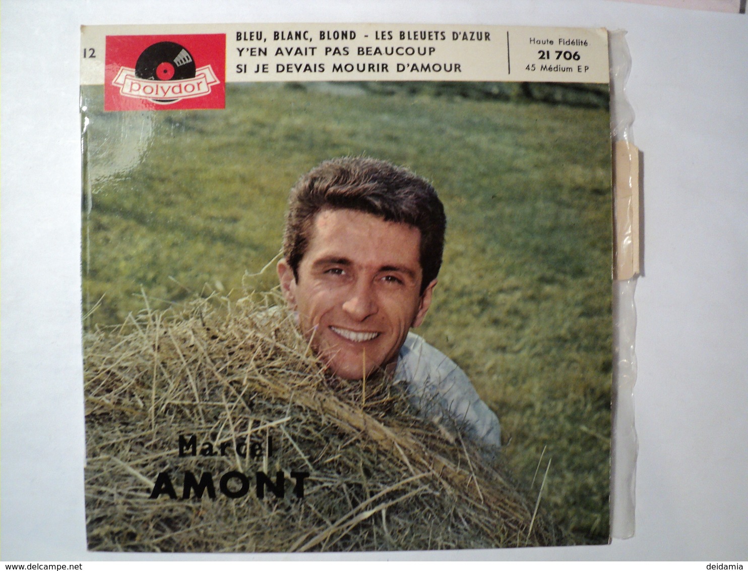 LOT DE 2 45 TOURS MARCEL AMONT. UN 4 TITRES ET UN 2 TITRES. ANNEES 60 - Other - French Music